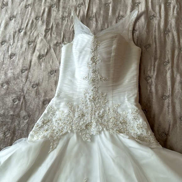 Embroidered Wedding Gown - Picture 5 of 17